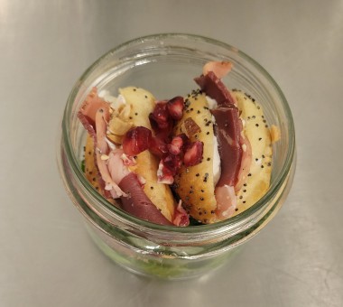 Navettes de magret de canard aux fruits secs